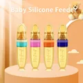 Baby Silicone Feeding Spoon Newborn Rice Cereal Bottle Feeder Scientific Feeding Safe Feeding Infant