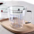 High Borosilicate Measuring Glass Cup Liquid Scale Measurement With Scale Microwave Oven Available