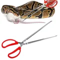 Snake Feeding Tongs Reptile Feeding Tongs Extra Long Tweezers for Bearded Dragon Reptile Tank