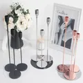 3pcs Metal Candle Holders Luxury Candlestick Fashion Wedding Candle Stand Exquisite Candlestick