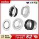 Godox Bowens Mount Softbox Speed Ring Adapter Universal Mount To Bowens Mounts for Flash Photography