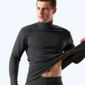 Men Thermal Underwear Suit Plus Velvet Thicken Men's Cotton Long Johns Winter Warm Clothing 2 Pieces