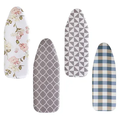 90x30/120x38cm Ironing Board Cover Scorch Resistant, Extra Thick Cotton Iron Cover With Padding Heat Reflective Heavy Duty Pad