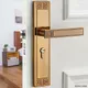 Bedroom Retro Interior Door Lock Sturdy Door Handle Color Kitchen Home Wooden Door Furniture