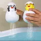 Kids Bath Toys Baby Cute Duck Penguin Egg Water Spray Sprinkler Bathroom Sprinkling Toys Beach