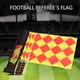 2pcs/set World Soccer Referee Flag Fair Play Sports Match Football Linesman Europe Flags Referee