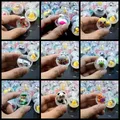 6pcs 32mm Children Mini Little Animal Toys Funny Pet Ball Egg Little Dolls Gift Capsule Toys for
