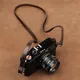 Leather Ring Type Camera Strap Shoulder Neck Strap Suitable for Fuji Sony Leica Micro Single Camera