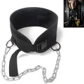 Professional Weight Lifting Belt With Chain Dipping Belt For Pull Up Chin Up Kettlebell Barbell