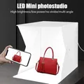 Portable Folding Photobox Photography LED Light Room Photo Studio Light Tent Soft Box Backdrops