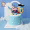 Ti amo papà figlio figlia Super eroe papà torta di compleanno topper per la festa del papà cool man