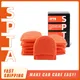 SPTA 10pcs Soft Microfiber Car Wax Applicator Mitts Wax Foam Applicator Pad For Apply and Remove Wax