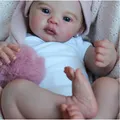 45cm Reborn Baby Dolls Meadow Soft Body 3D Skin with Visbile Veins Collectible Art Doll Bebe Reborn