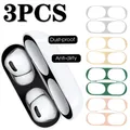 1-3 pezzi copertura antigraffio antipolvere per Apple AirPods Pro 2 auricolare Bluetooth pellicola protettiva interna antipolvere adesivi in metallo