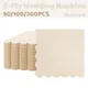 2 Ply Paper Napkins Disposable Party Napkin Beverage Napkins Scalloped Cocktail Napkins for Wedding