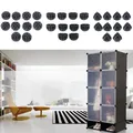 10Pcs/Pack Wire Cube ABS Connectors for Wire Cube Storage Shelves Modular Organizer Closet Cabinet