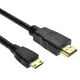 Standard Gold Plated Mini HDMI-Compatible HD Cable Converter Connecting Line