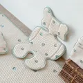 Car Seat Bear Embroidery Animal Seat Liner Baby Stroller Cushion Trolley Mattress Pushchair Car Mat