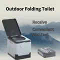 Folding Toilet Portable Collapsible Anti-Odor Storage Box Car Toilet Adult Self-Driving Travel