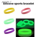 Silicone Bracelet Candy-Colored Bracelet Sport Wristband Rubber Silicone Bracelet Rubber Wrist Strap