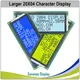 Surenoo 204 20X4 2004 Schermo di visualizzazione del modulo LCD a caratteri più grandi LCM Inglese giapponese Blu Giallo Verde