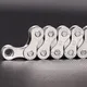 LeBycle Single Speed Bike Chains 1 Speed Silver Mountain Cycling Bicycle Chain for City fixed gear