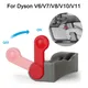 For Dyson V7 V8 V10 V11 Vacuum Cleaner Parts Trigger Lock On/Off Power Button Control Clamp Cleaning