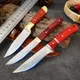 3 inch Kitchen Boning Knife Meat Cleaver Cutter Portable Hand Grilled Meat Barbecue Knife With