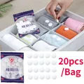 20Pcs/pack Household Mothballs Anti-mildew Moth-proof Insect-proof Pills Moth Repellent Bedroom