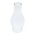 Clear Oil Lamp Chimney Windproof Glass Kerosene Lamp Cover Cylinder Lantern Light Lampshade Burner