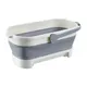Rectangular Fishing Bucket with Handle Foldable Mop Bucket Large Capacity Portable Washing Tub