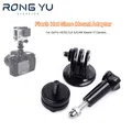 Flash Hot Shoe DSLR Mount Adapter For GoPro HERO DJI SJCAM Xiaomi YI Action Camera for Canon Nikon