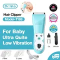 Dr.isla Baby Hair Trimmer USB Electric Clipper Silent Eletric Protable Low Noise Baby Care Kids Hair