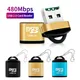 1/2PCS USB Micro SD/TF Card Reader USB 2.0 Mini Mobile Phone Memory Card Reader High Speed USB