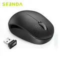 Seenda 2.4Ghz USB Cordless Mouse Mini Cute Office Silent Optical Portable Mice For Laptop Computer