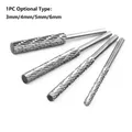 3/4/5/6MM Rotary File Burr Cutter High Speed Steel Rotary File Drill Bit Engraving Cutter 3mm Shank