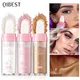 QIBEST New Shimmer Fairy Powder White Loose Highlighter Face Body Glitter Wand Makeup Bronzer