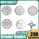 Household meat grinder accessories stainless steel knife mesh blade enema machine meat grinder