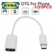1/3/5PCS Type-c Otg Data Cable USB 2.0 Typec Otg Adapter White Micro USB 2.0 B 5pin Male To Female