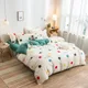 Cute Cartoon Print Duvet Cover 220x240 Lovely Pattern Adults Kids Quilt Cover AB Double-sided