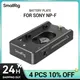 SmallRig NP-F Battery Adapter Plate Lite For Sony NP-F battery w/ 12V/7.4V Output Port LED Low