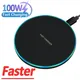 100W Wireless Charger Pad for iPhone 14 13 12 11 Pro Max X 8 Samsung Xiaomi Phone Chargers Induction