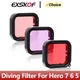 Waterproof Housing Filter Diving Underwater Filter Red Pink Lens Filters For GoPro Hero 7 6 5 Action