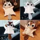 Cute Kawaii Flying Squirrel Plush Pendant Plush Toy Bag Accessories Keychain Pendant Bag Car Pendant