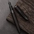 Hongdian 660 penna stilografica in legno naturale giove in legno stella fortunata nero rosso bella