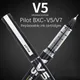 Pilot V5 Gel Pen Hi-Tecpoint Ink Cartridge 0.5mm 0.7mm BXC-V5/V7 BXS-IC Refillable Rollerball Pens