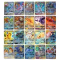 100pcs English Pokemon Cards GX TAG Team Vmax EX Mega Energy Shining Arceus Vstar Card Game Carte