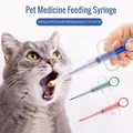 1 Set Pet Pills Applicator Cat Dogs Syringe Medicine Water Milk Feeder Insect Repellent Supplies Can