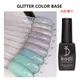 YD KODI PROFESSIONAL 12ML Glitter Rubber Base Coat 5 Colors Gel Nail Polish Set Nail Art Varnish