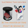 Electronic Time Lock Box Timer Lock Container Multi Function Time Lock Box Bin For Cigarettes Toys